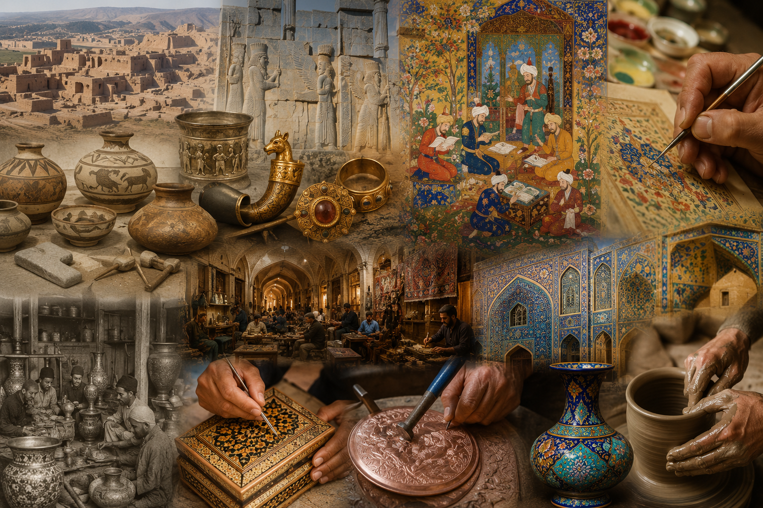 تاریخ صنایع دستی ایران